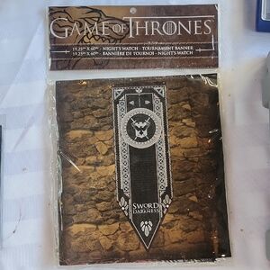 Game of Thrones Night's Watch Banner